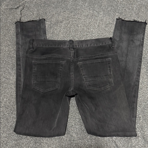 PacSun Black Biker Panel Stacked Skinny Jeans | 28x30 | Raw Hem 🖤 - Picture 8 of 8